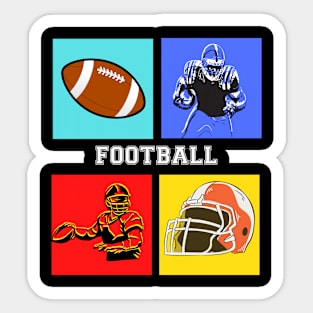 American football Sticker